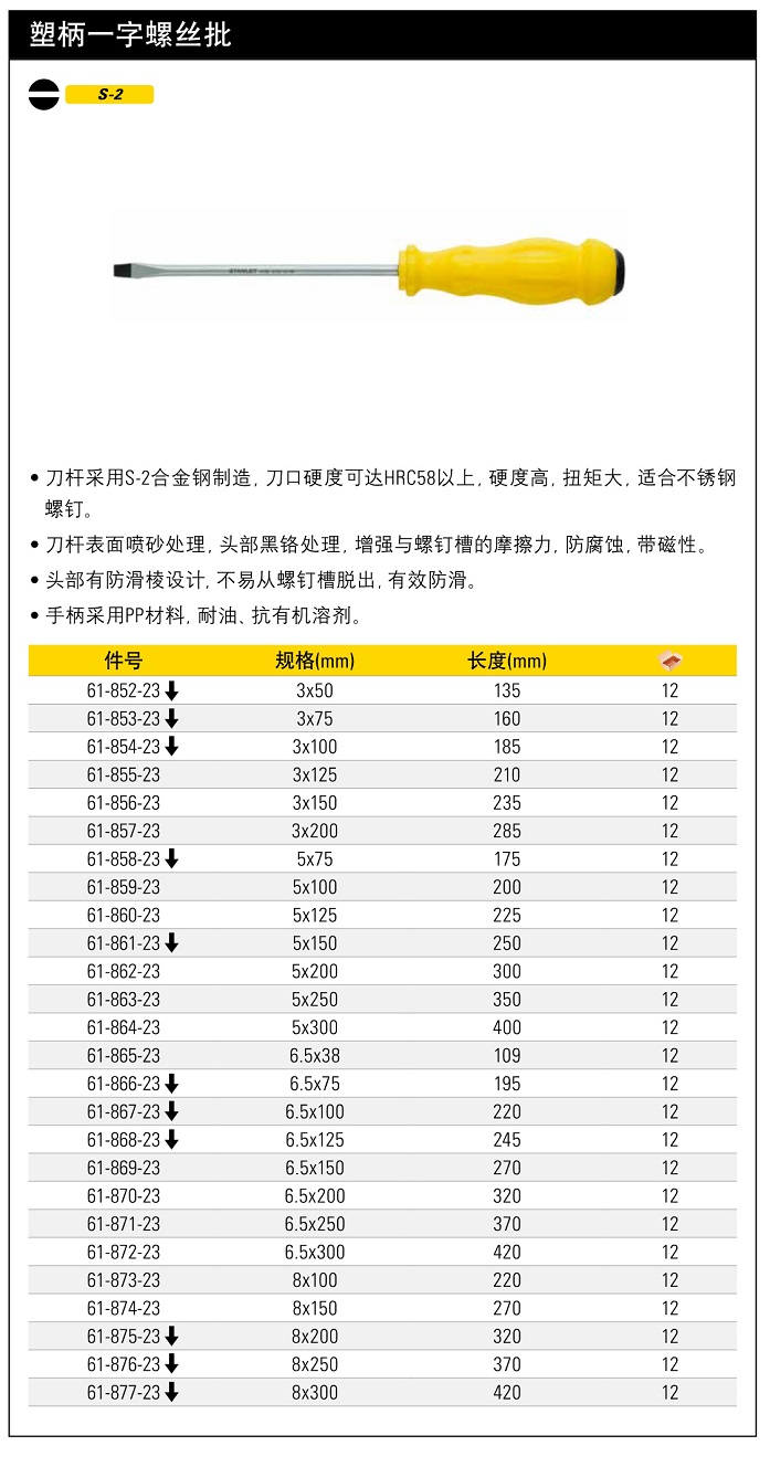 史丹利一字塑柄螺丝批6.5mm150mm.jpg